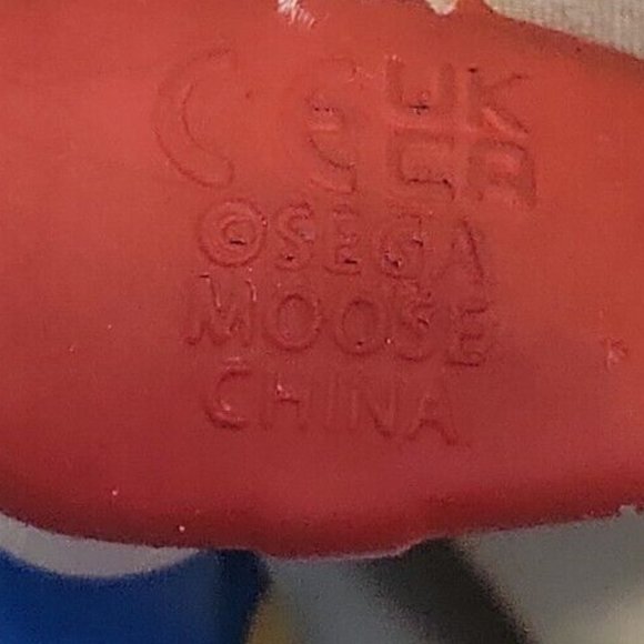 Moose Vintage Rare Sega Sonic The Hedgehog Rubber Stress Stretch Toy Figure 5" - Picture 4 of 4